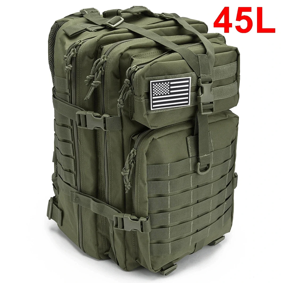 Military Tactical Backpack – 3P MOLLE EDC Pack for Outdoor Travel & Survival