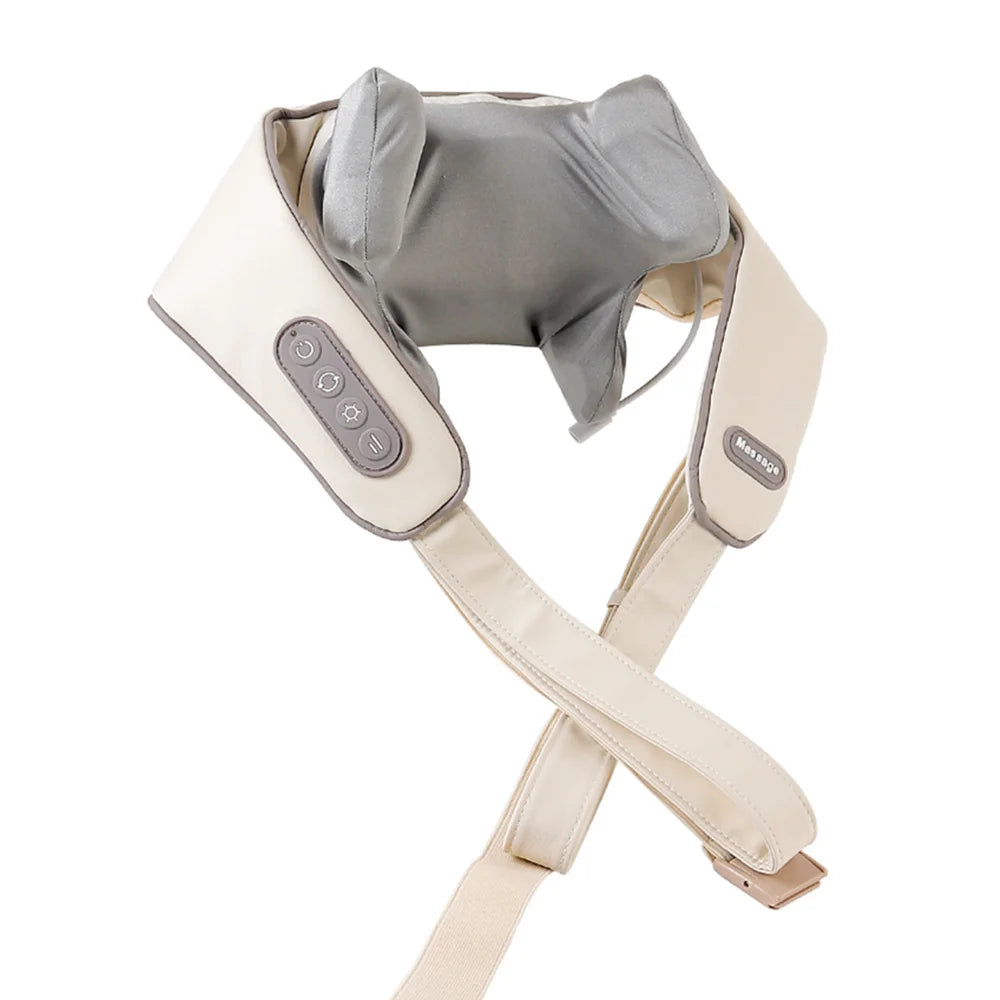 Portable Neck Massager – Cordless Massage Shawl for Back & Trapezius Relaxation