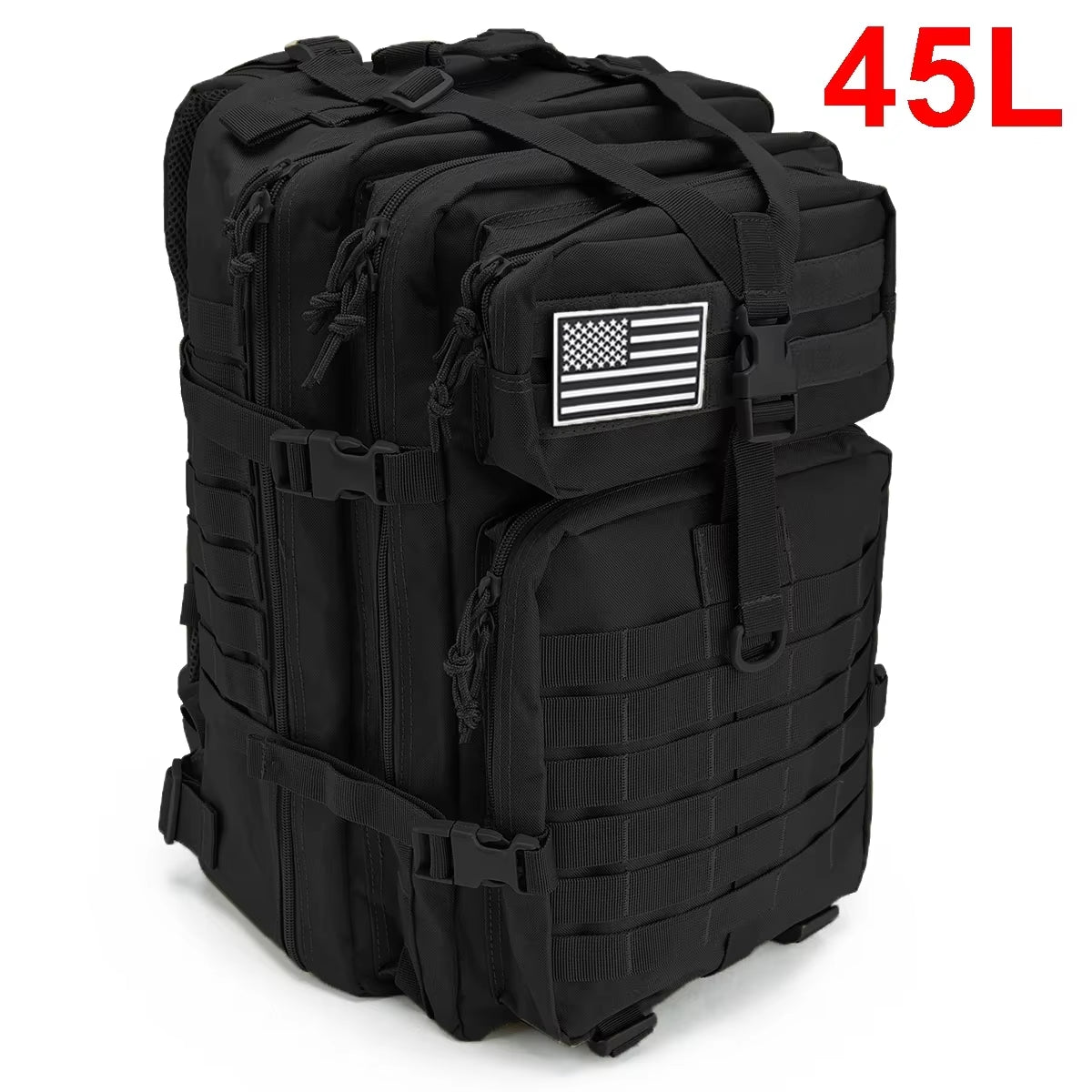 Military Tactical Backpack – 3P MOLLE EDC Pack for Outdoor Travel & Survival