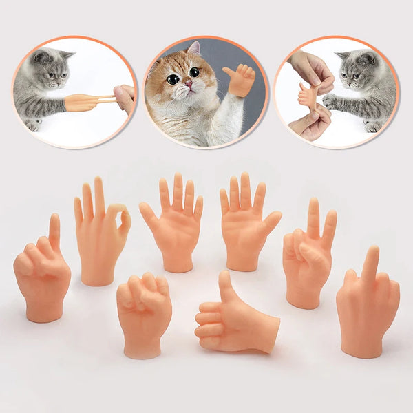 Interactive Cat Finger Gloves